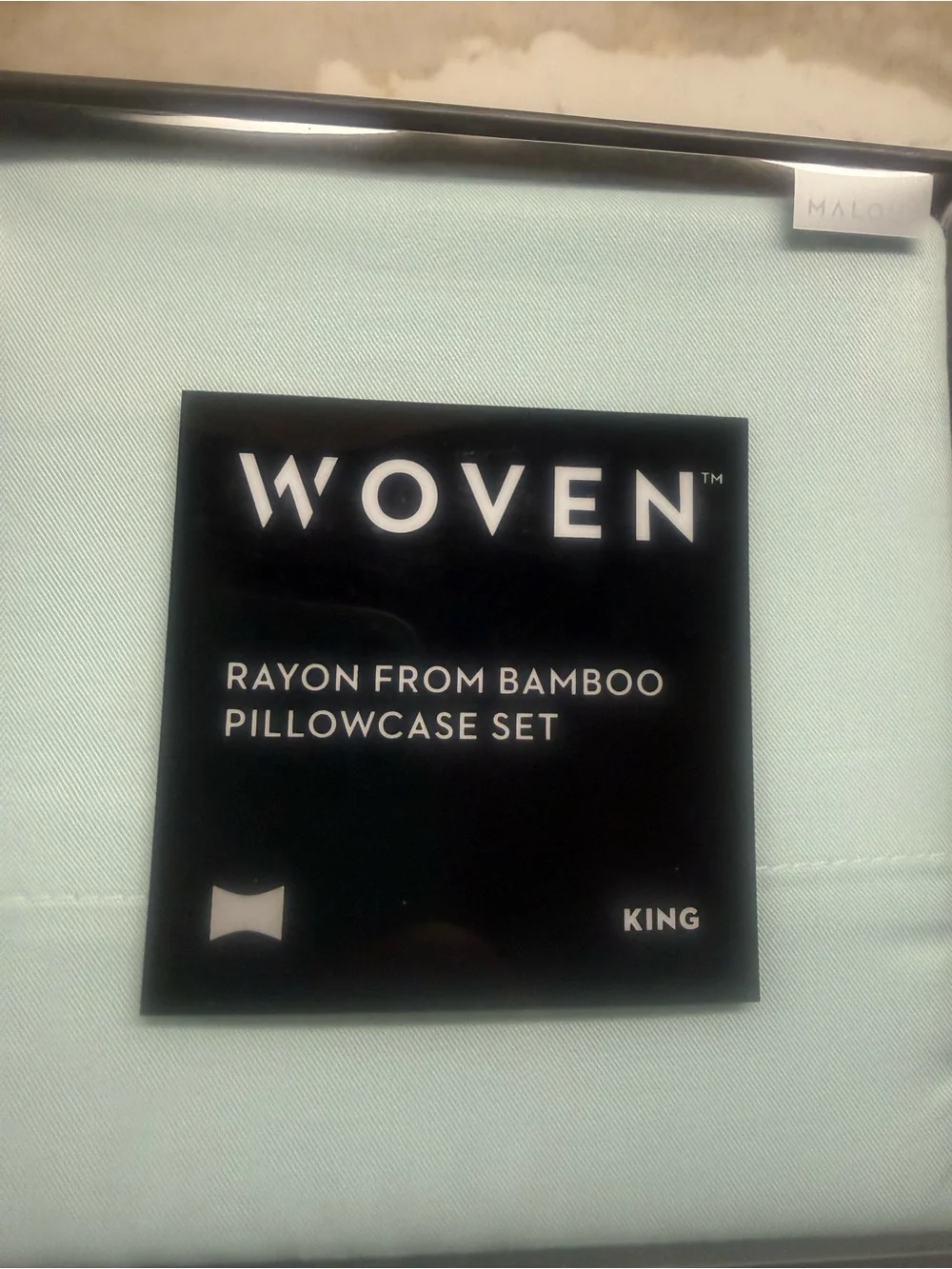 Woven Rayon from Bamboo King Pillow Cases